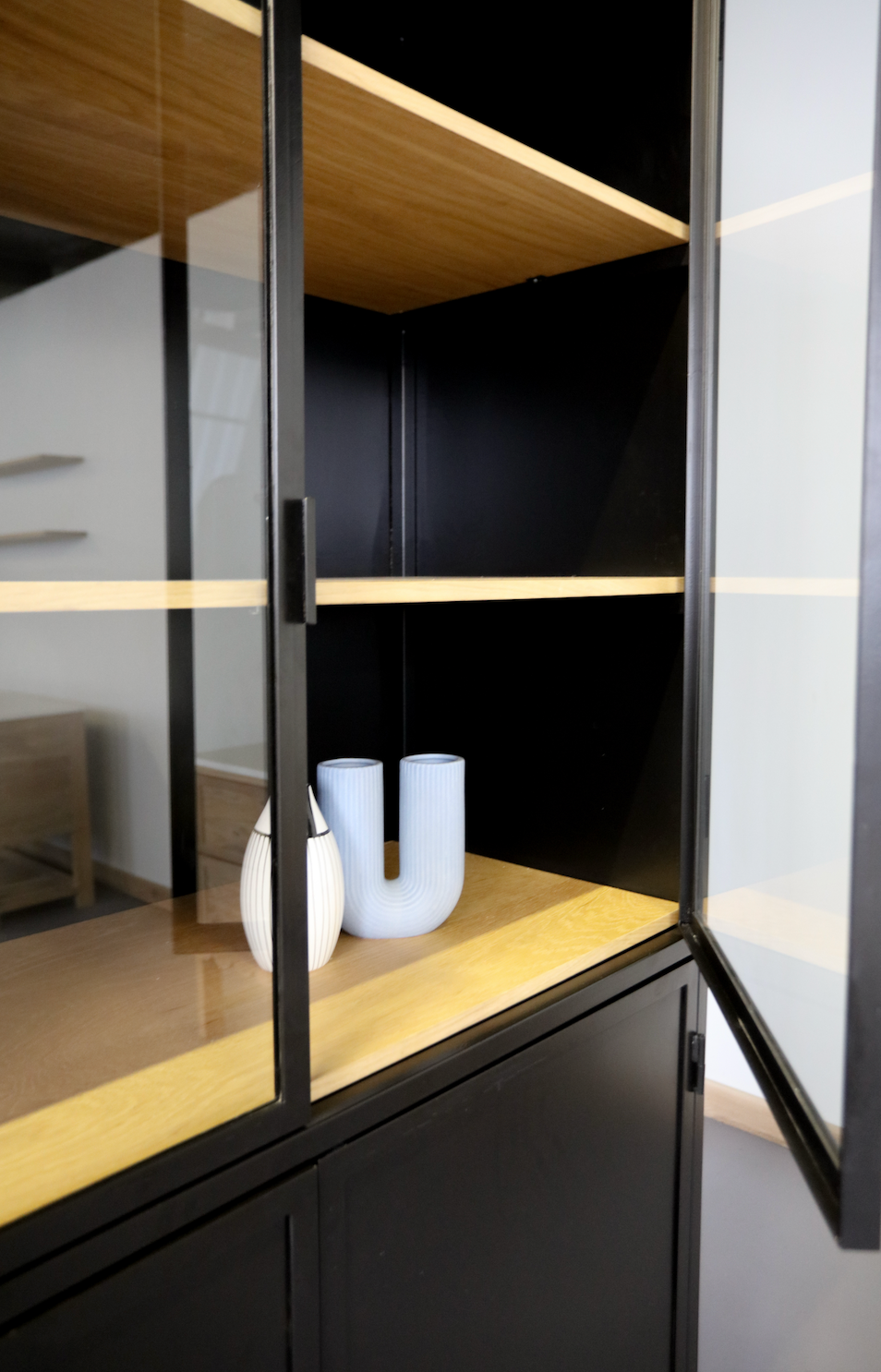 Kaleb Steel Cabinet