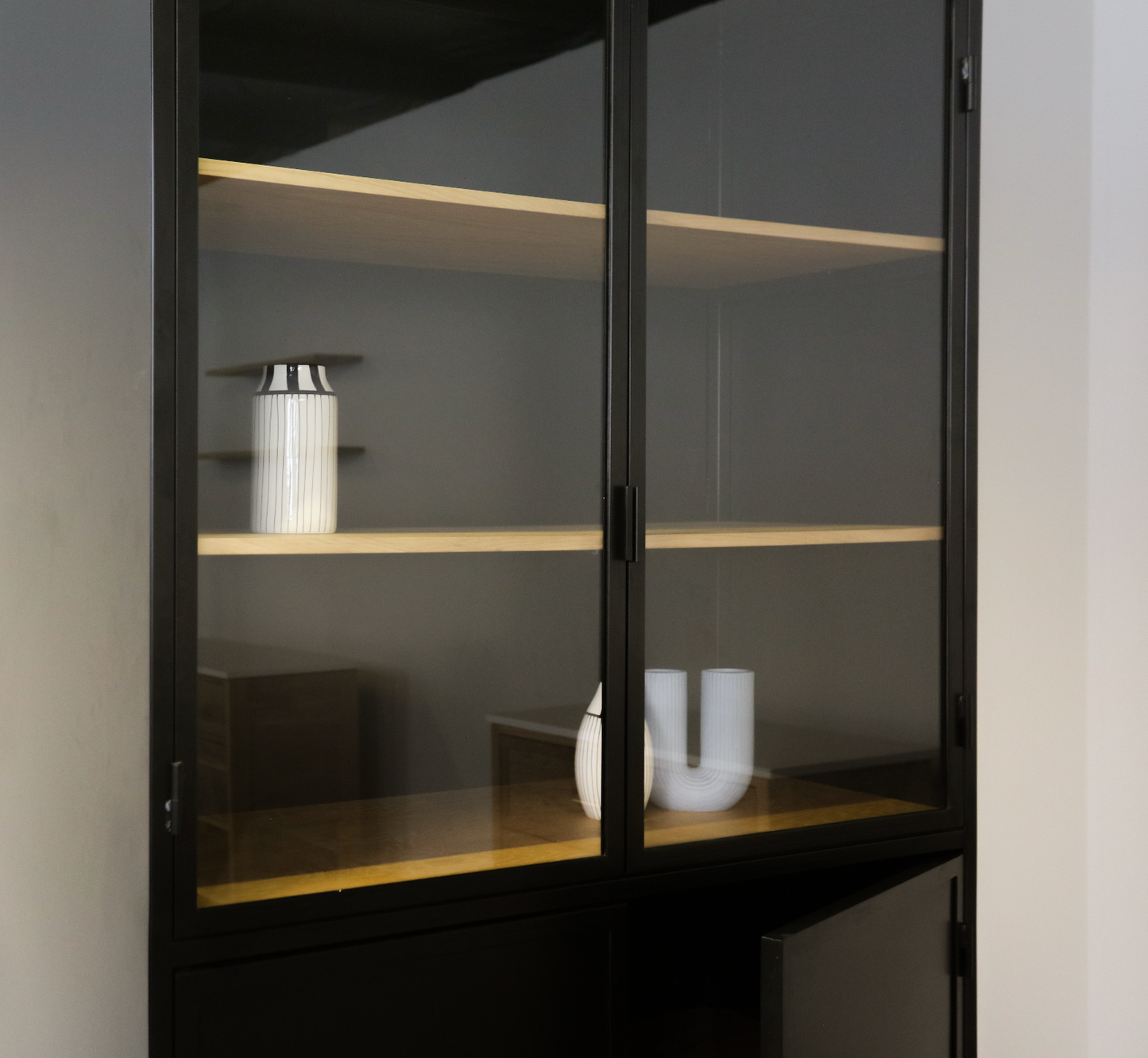Kaleb Steel Cabinet