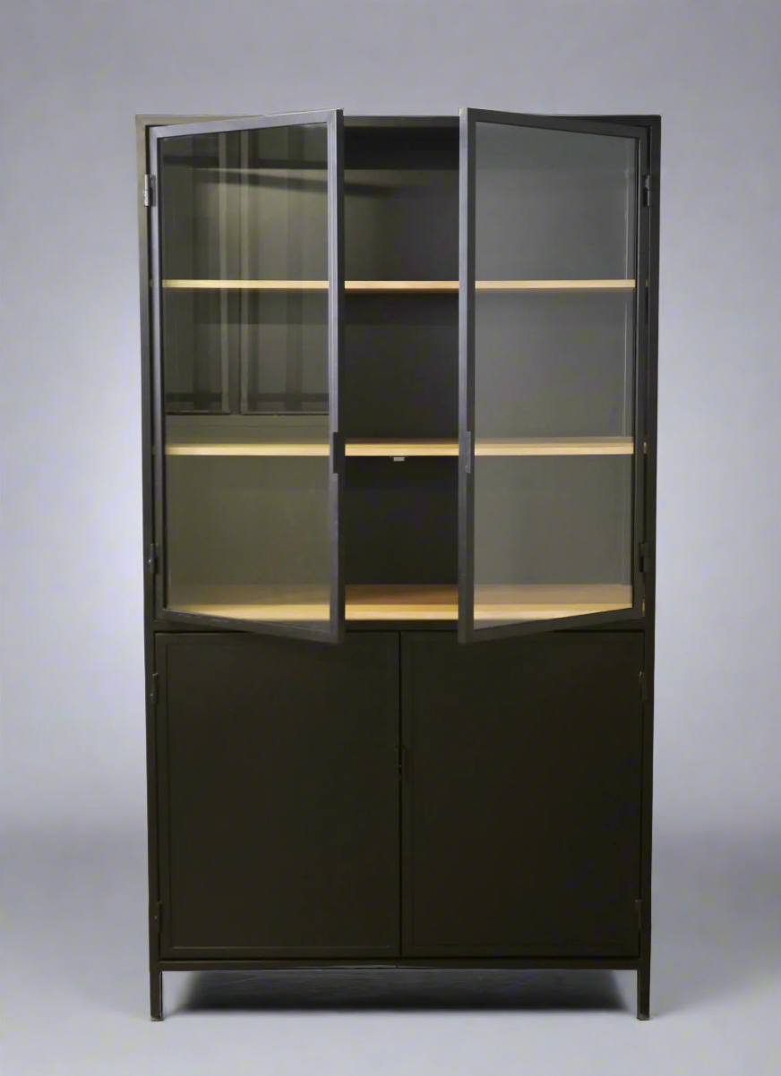 Kaleb Steel Cabinet