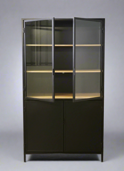 Kaleb Steel Cabinet